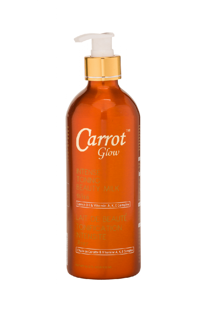 [9913] Carrot Glow Intense Toning Beauty Milk Lotion 500ml