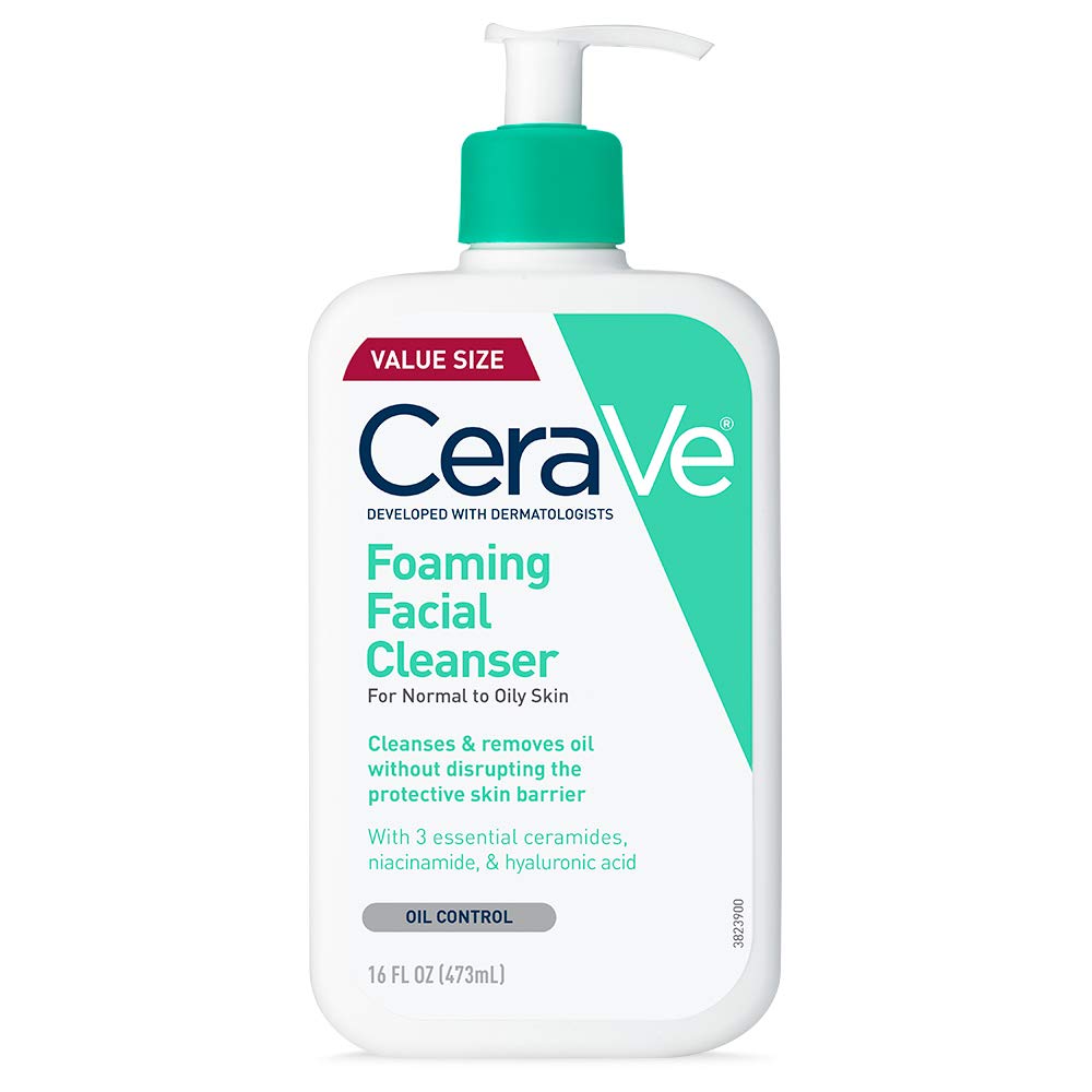 Cerave Facial Cleanser Foaming Facial Cleanser 24oz