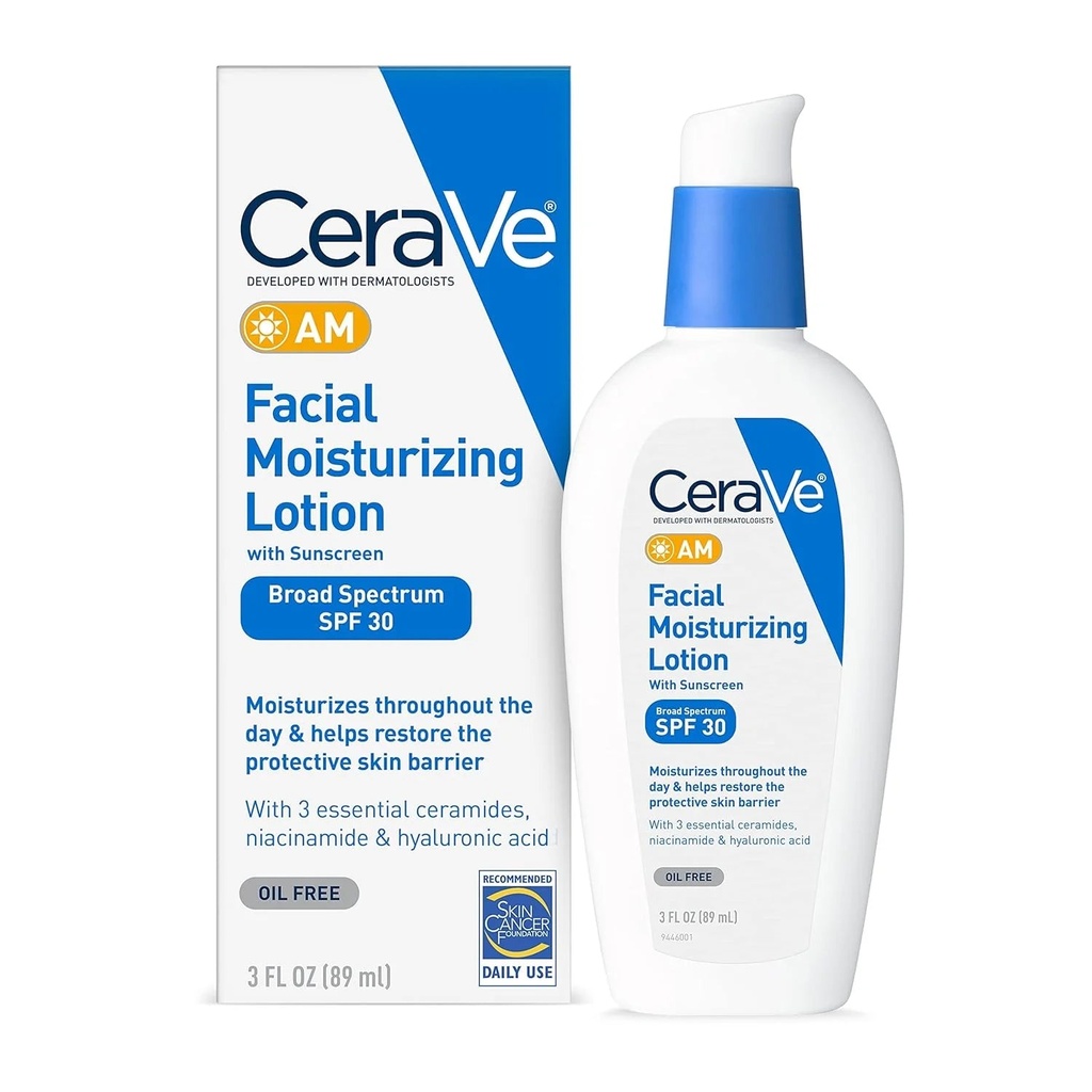 [22521] Cerave Facial Moisturizing Lotion AM 3oz