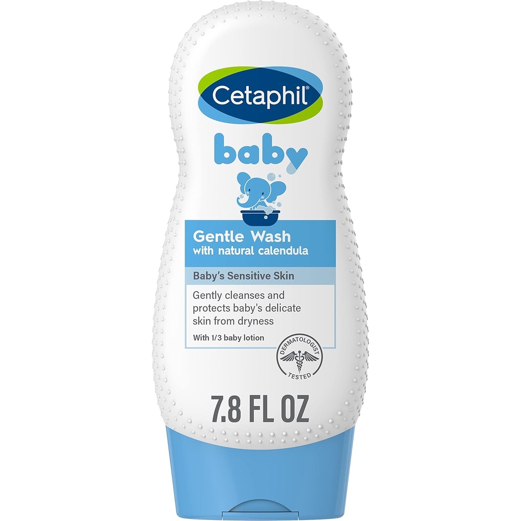 [22525] Cetaphil Baby Wash Gentle Wash w/Organic Celendula 7.8oz
