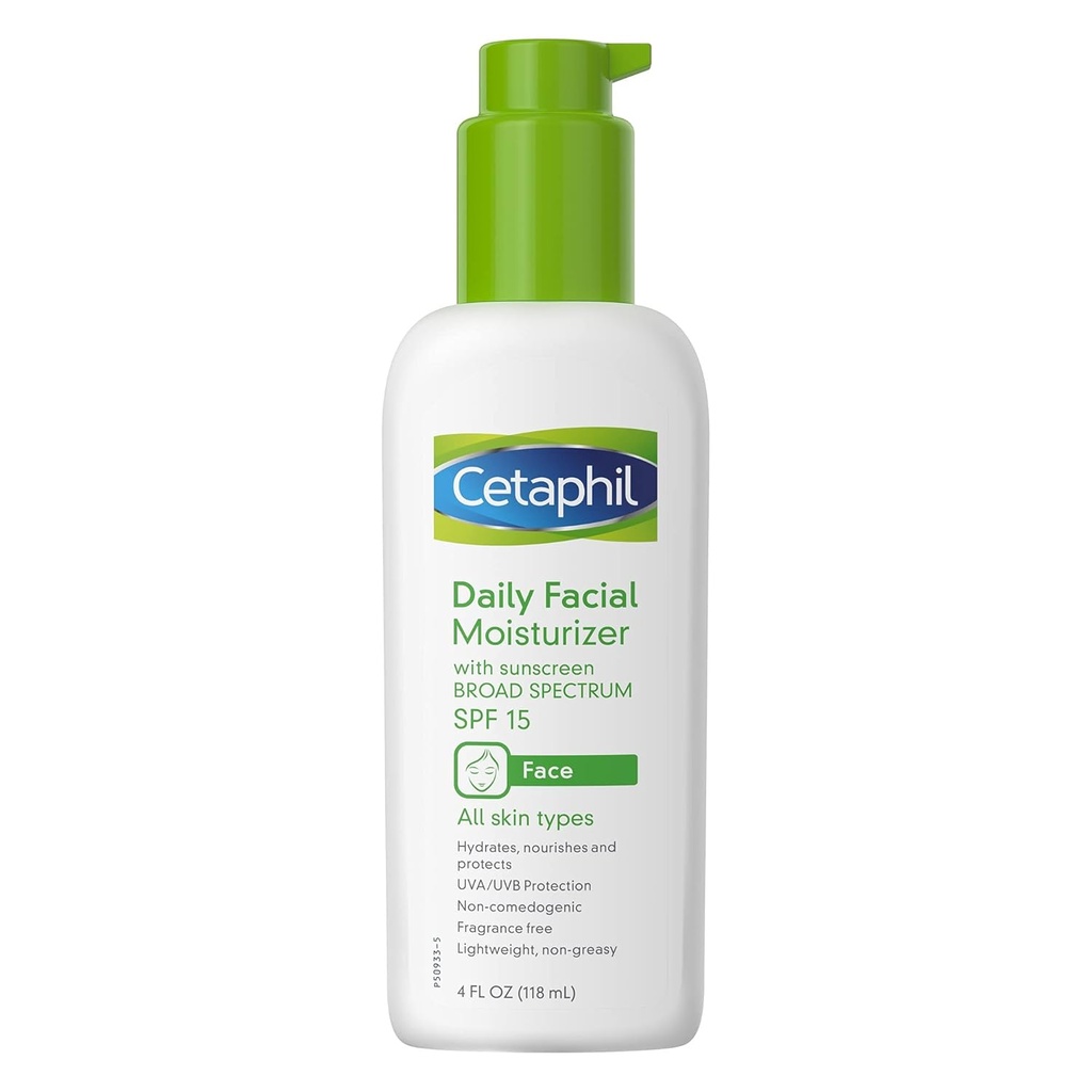 Cetaphil Facial Moisturizer Daily Facial Moisturizer SPF 15 4oz