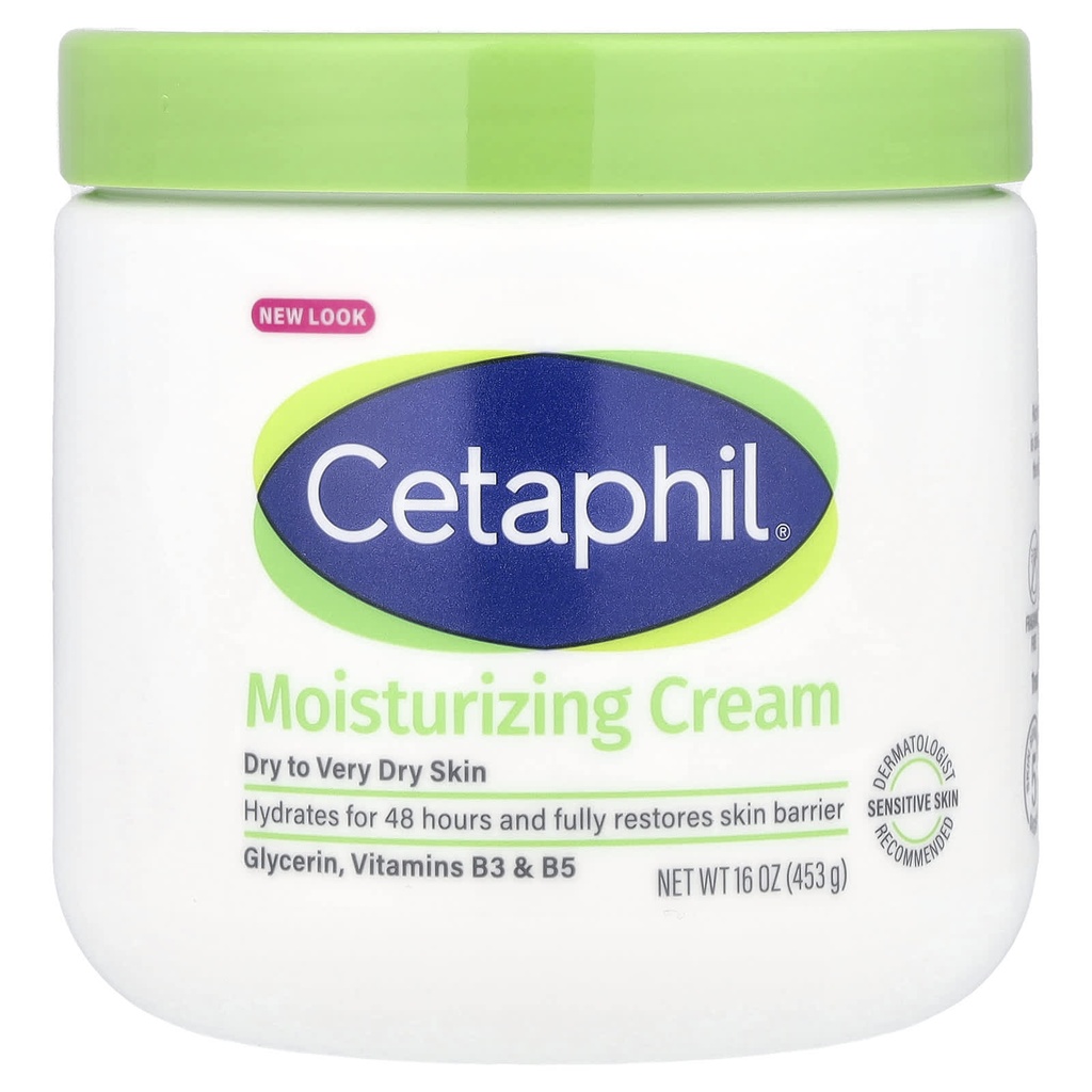 [4694] Cetaphil Moisturizing Cream For Dry Skin 453g
