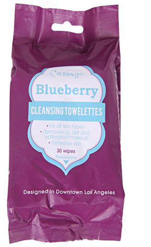 Cherimoya 30 Count Cleansing Towelettes Blueberry 