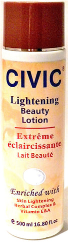 Civic Lightening Beauty Lotion Enriched with Herbal Complex & Vit E&A 500 ML