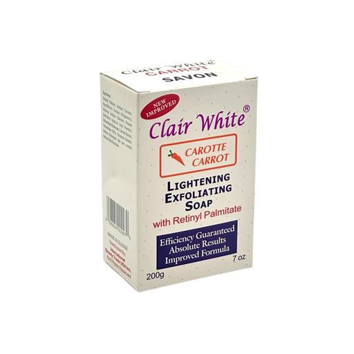Clair & White Carrot Lightening Exfoliating Soap 200 g
