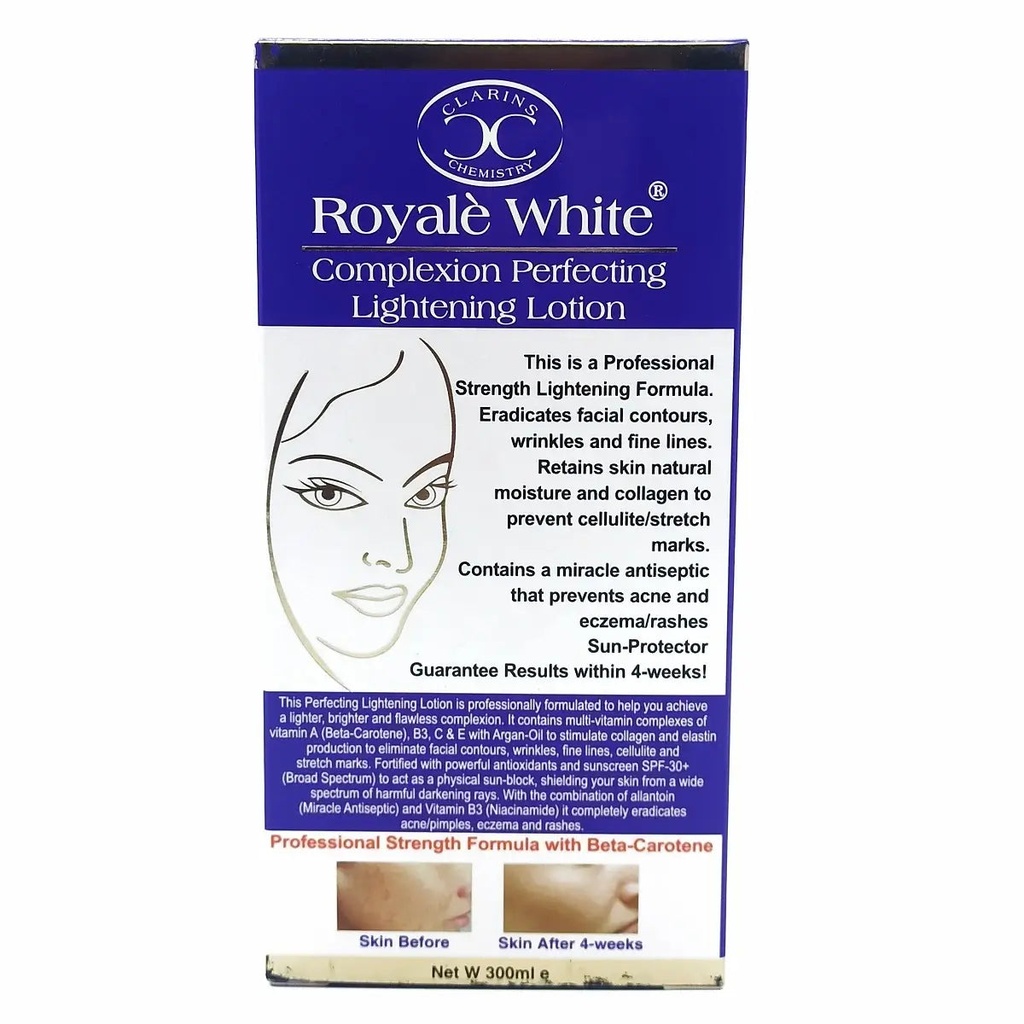 [21921] Clarins Chemistry Royal White Lightening Lotion 300ml