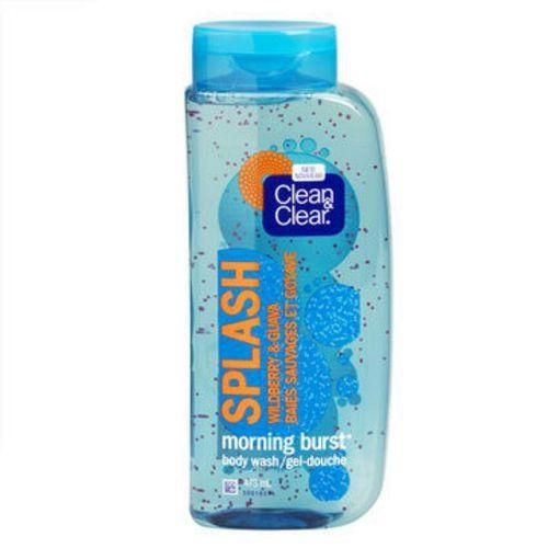 Clean & Clear Body Wash Splash Wildberry & Guava Morining 473ml