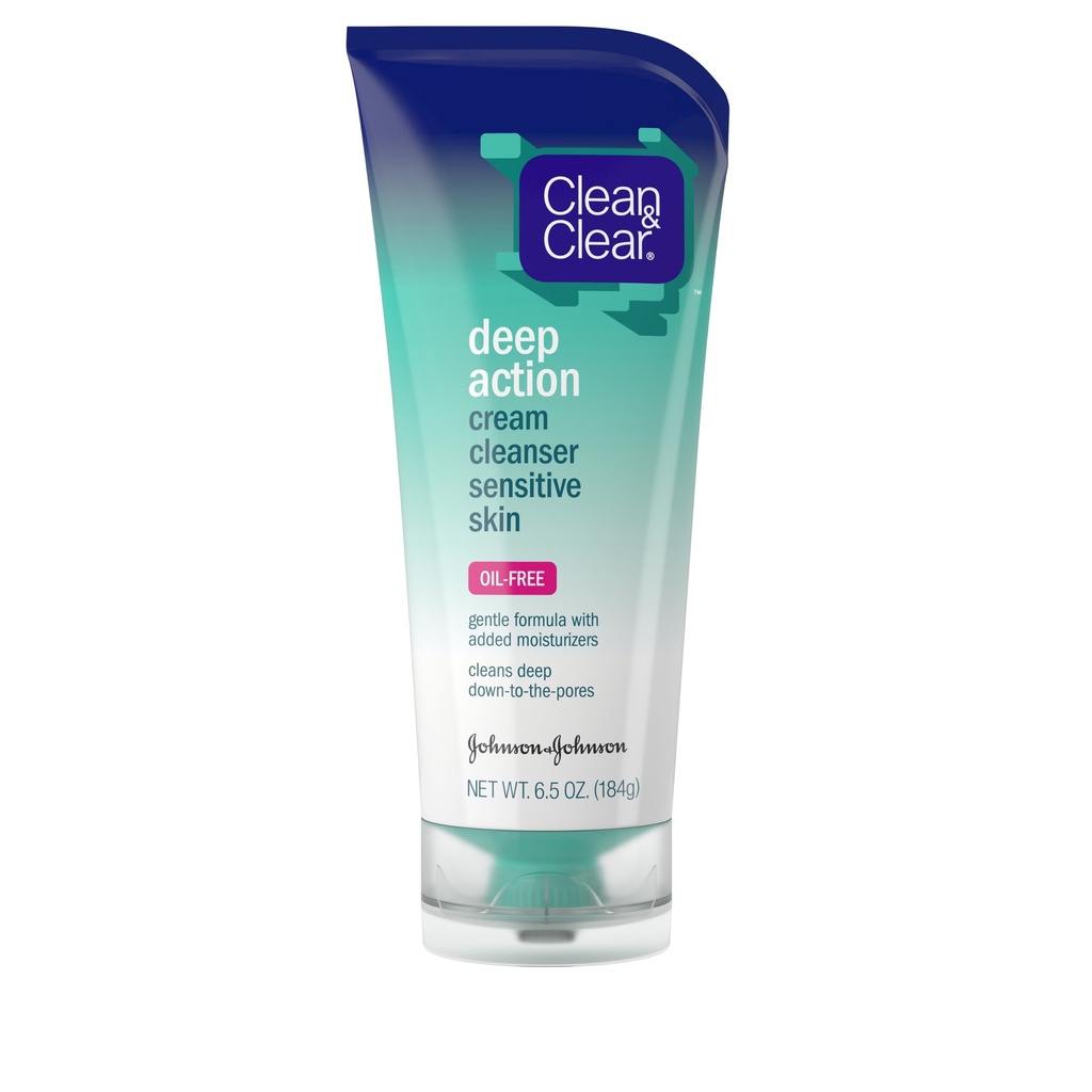 Clean & Clear Cream Cleanser Deep Action 
