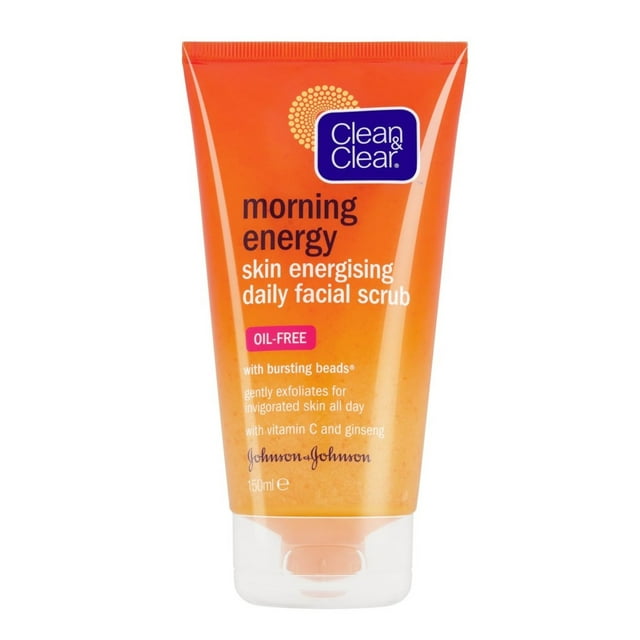 Clean & Clear M/B Facial Scrub Detoxifying Scrub 5oz/141g