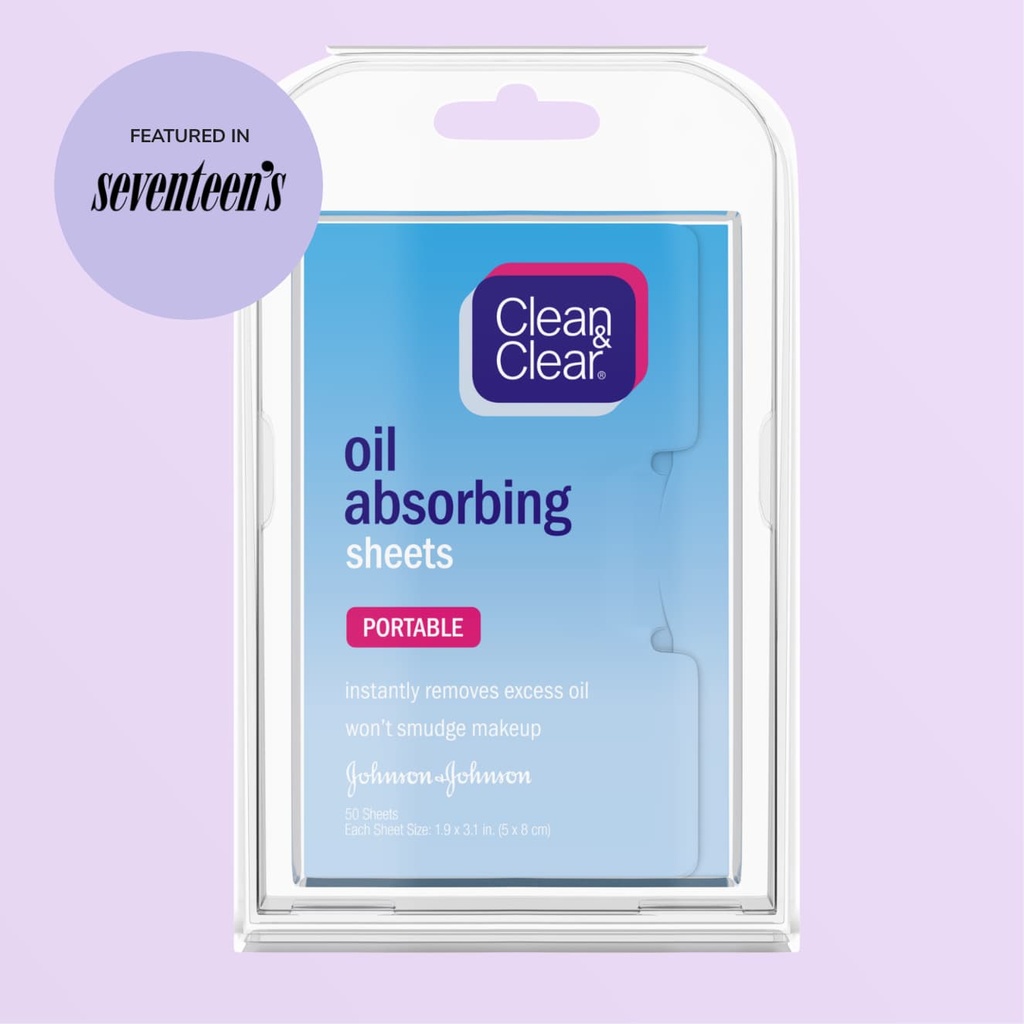 Clean & Clear Oil Absorbing 50 Sheets 