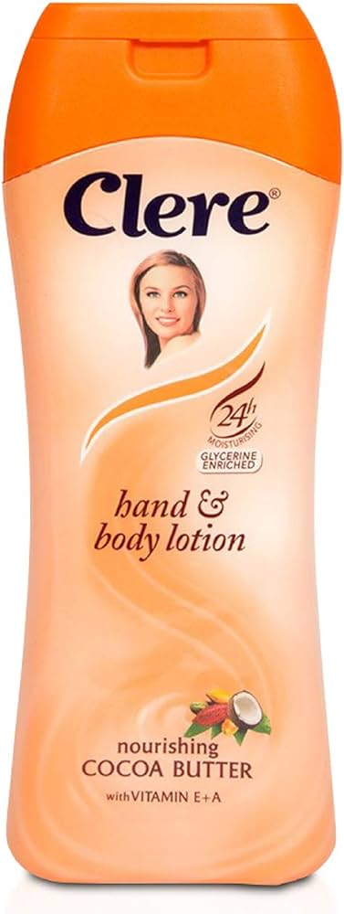 Clere Hand & Body Lotion Nourishing Cocoa Butter Lotion 400ml/13.53