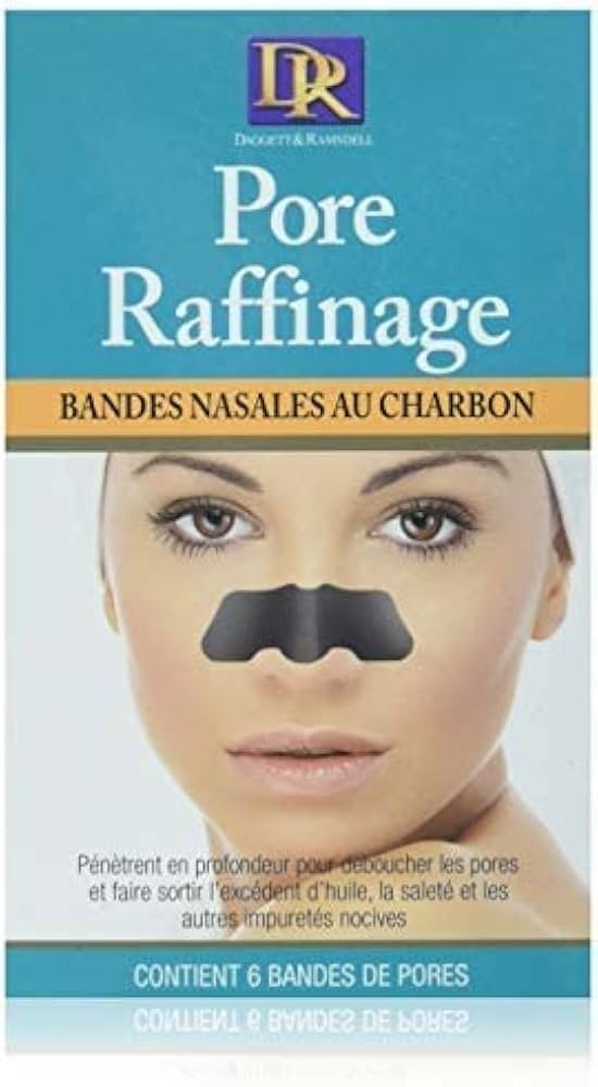 [17008] Daggett & Ramsdell Pore Refining Charcoal Nose Strips 18m