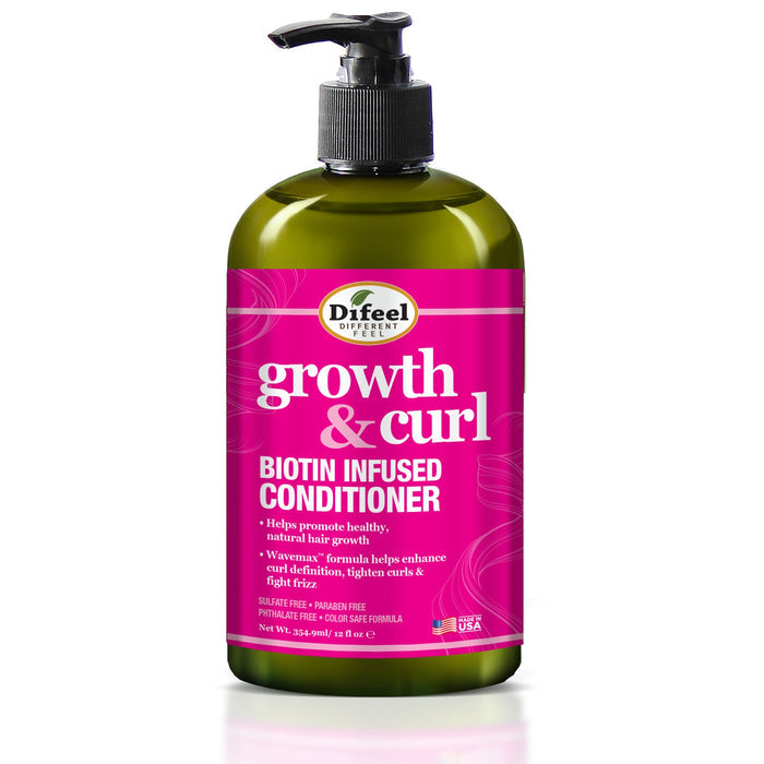 [24279] Difeel Biotin Growth & Curl Conditioner 12oz