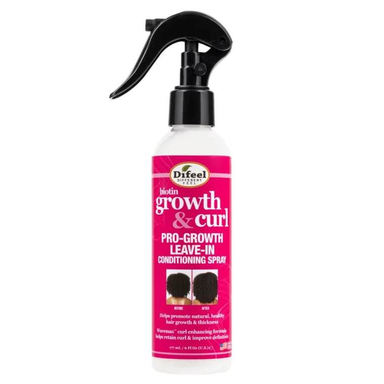 [24280] Difeel Biotin Growth & Curl Pro Growth Leave In Conditioner 6oz