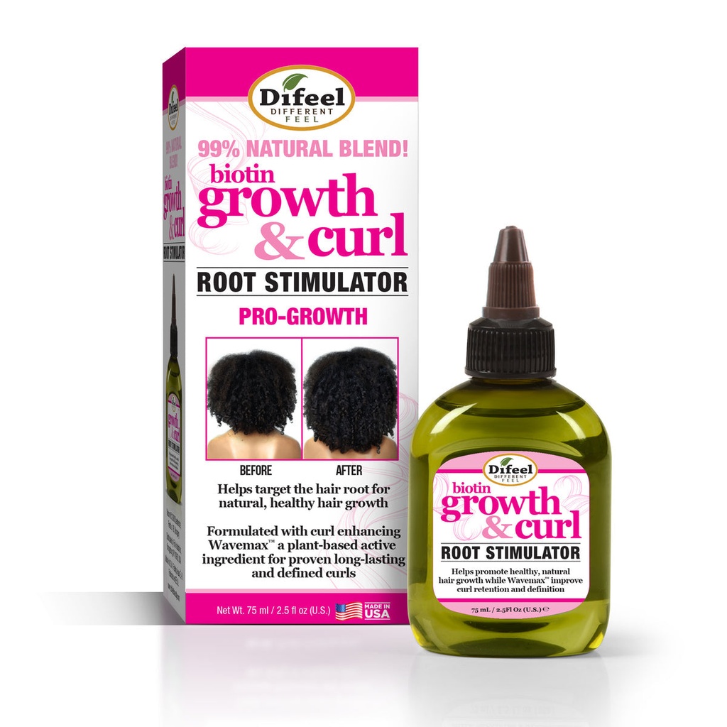 [24274] Difeel Biotin Growth & Curl Root Stimulator 2.5oz/75ml