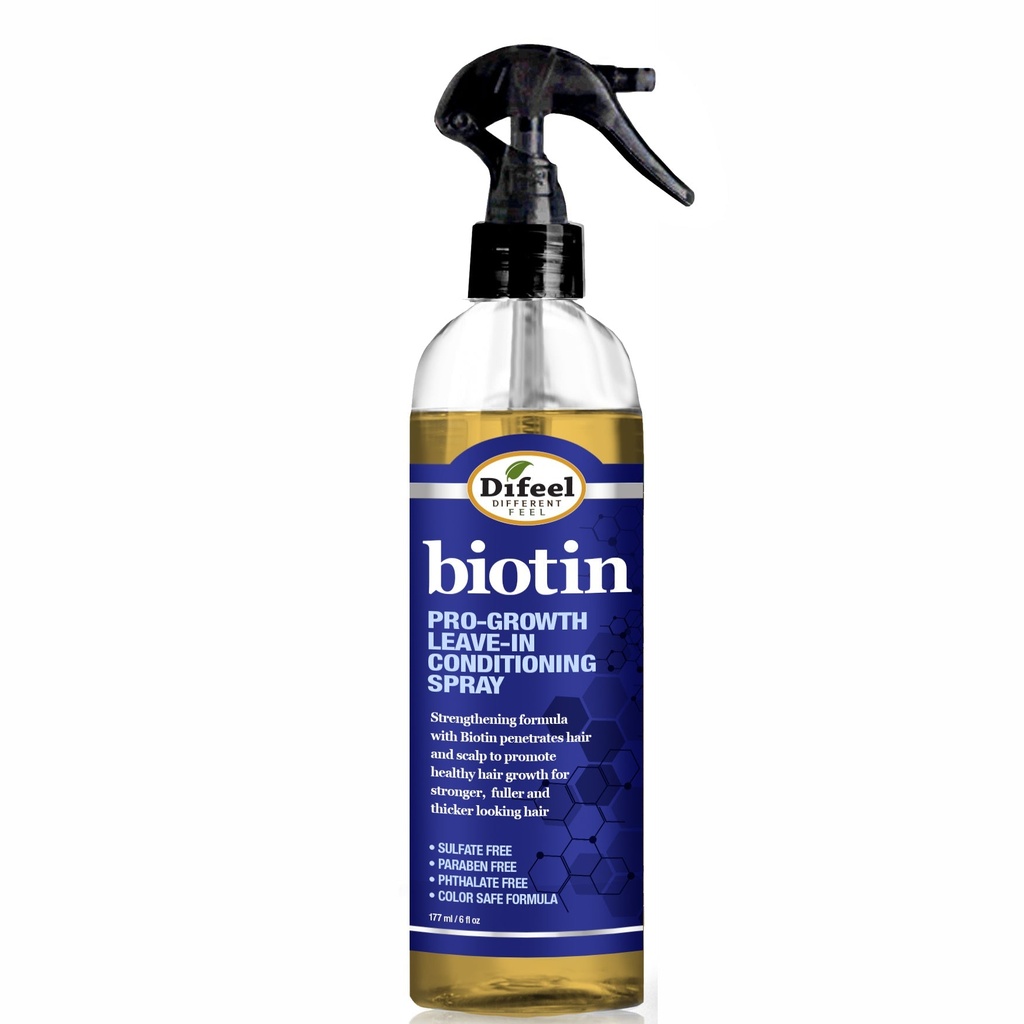 Difeel Biotin Pro Growth Leave In Conditioning Spray 6oz