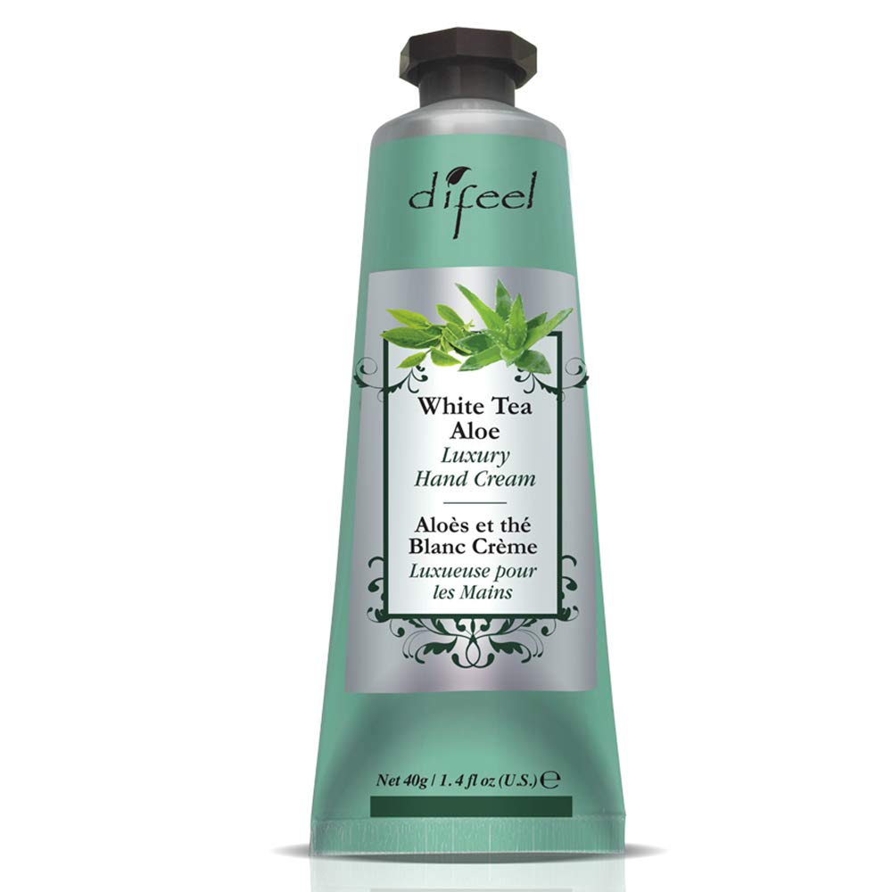 [19915] Difeel Hand Cream White Tea & Aloe 40g