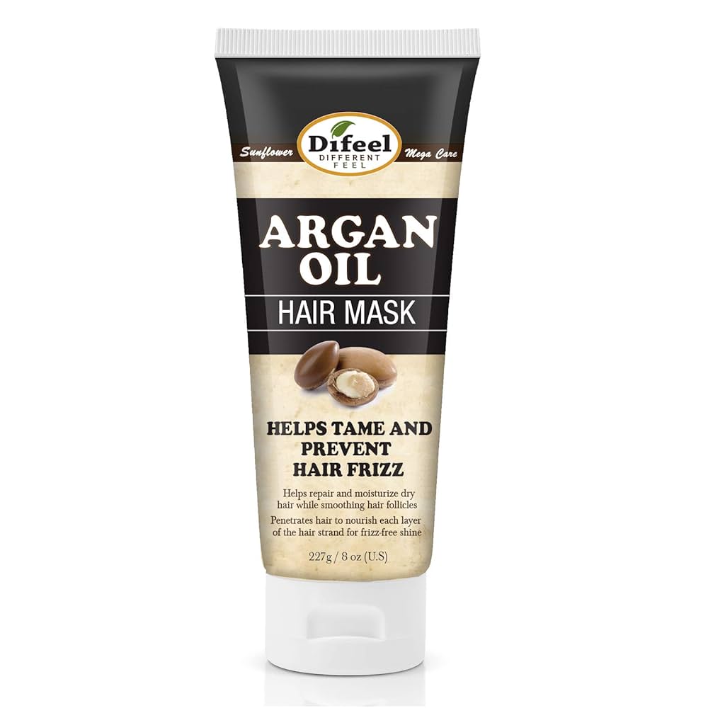 [22347] Difeel Premium Hair Mask Argan Oil 8oz