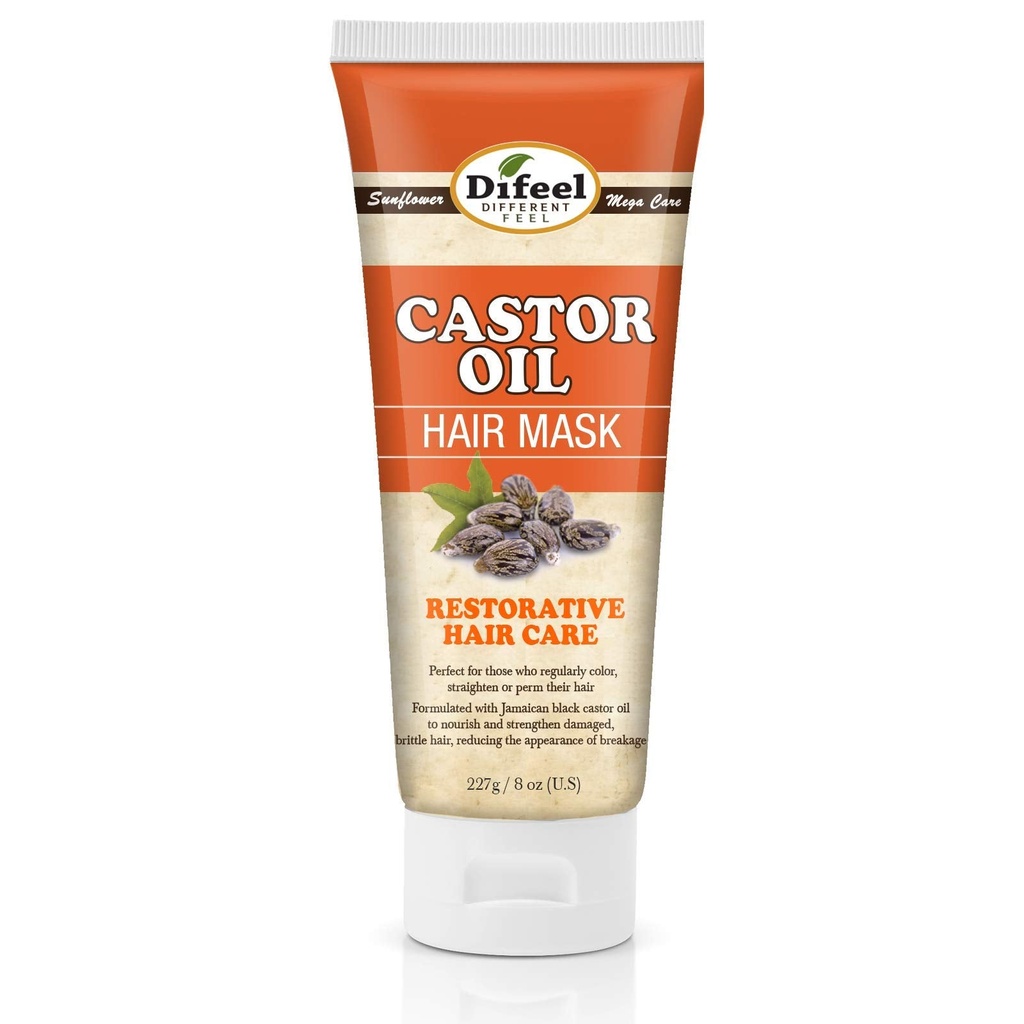 [22348] Difeel Premium Hair Mask Castor Oil 8oz
