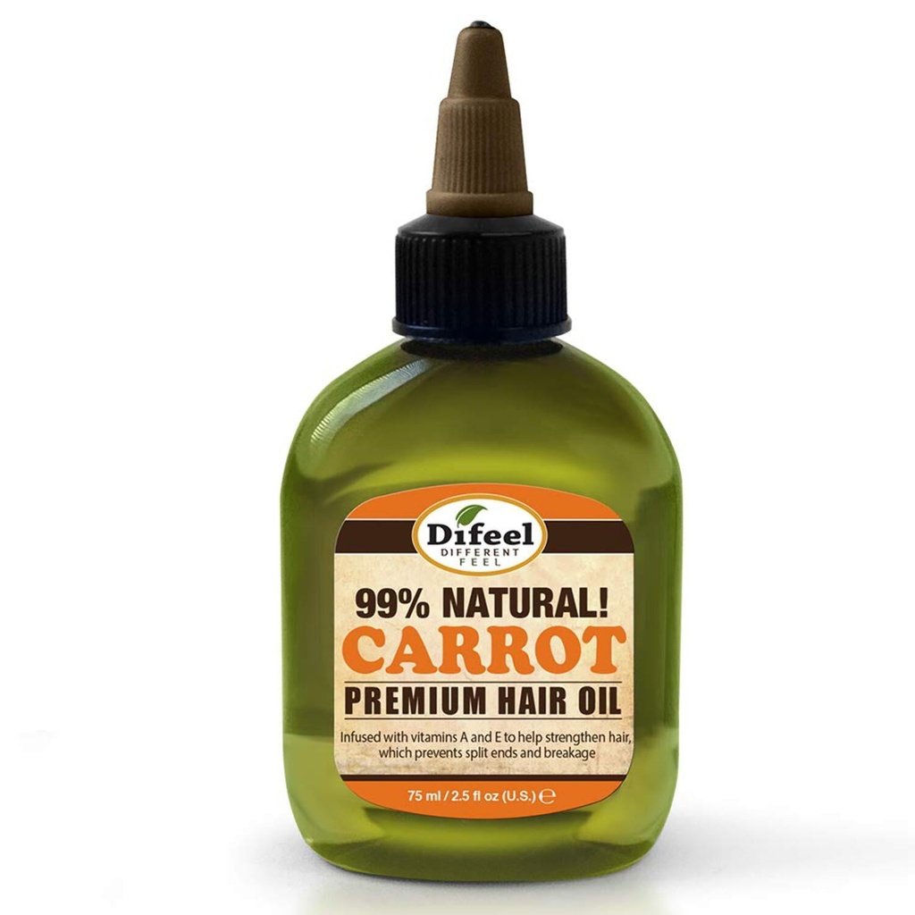[19156] Difeel Premium Natural Hair Oil Carrot Oil 75ml