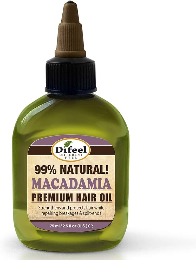 [19154] Difeel Premium Natural Hair Oil Macadamia Oil 75ml
