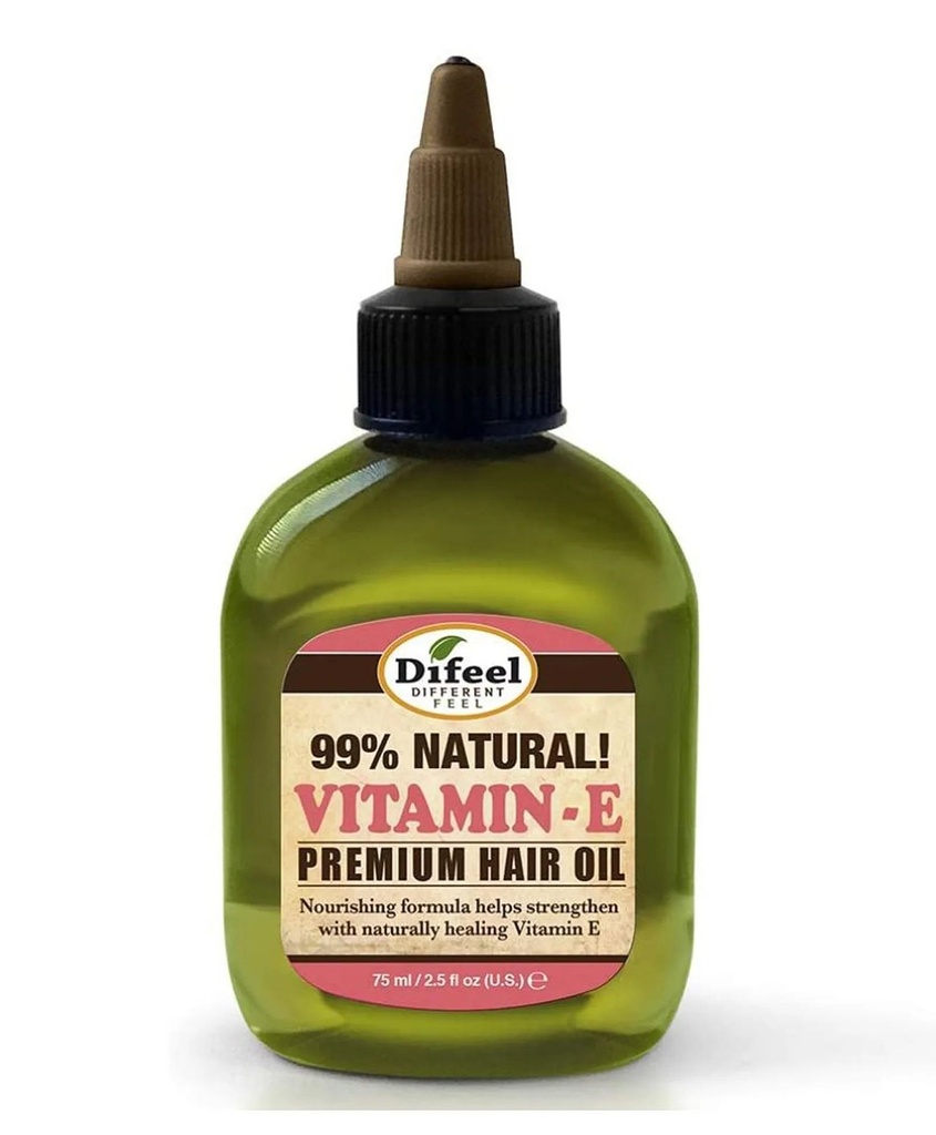 [18969] Difeel Premium Natural Hair Oil Vitamin E 75ml