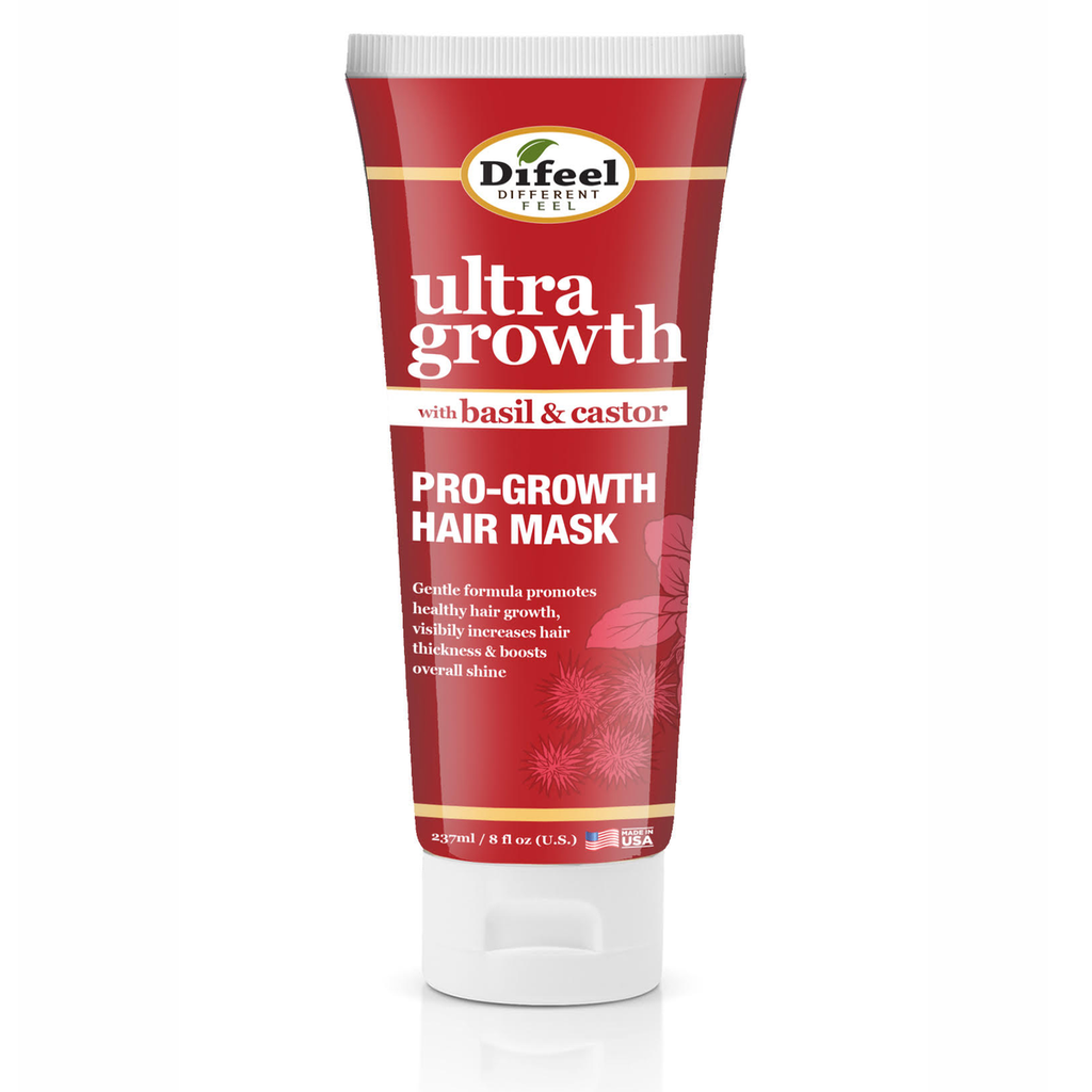 [22344] Difeel Ultra Growth Basil Castor Hair Mask 8oz