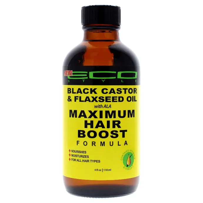 Eco styler Black Castor & Flaxseed Maximum Hair Growth Oil 4oz