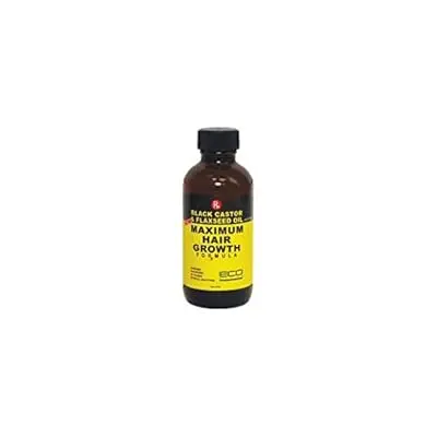 Eco styler Black Castor & Flaxseed Oil Maximum Hair Growth Oil 2oz