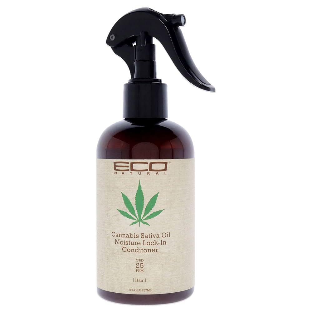 [20493] Eco styler Cannabis Sativa Oil Moisture Lock In Conditioner 8oz