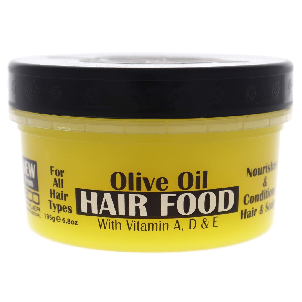 [10801] Eco styler Hair Food Olive Oil Hair Food with vitamin A, D & E 195g/6.8oz