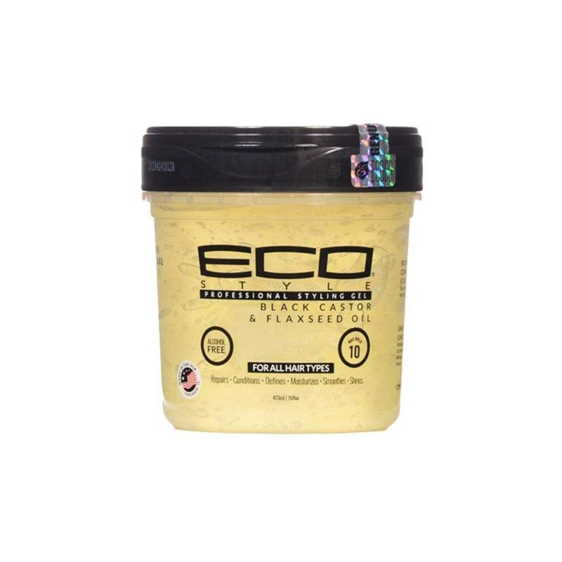 Eco styler Styling Gel Black Castor Oil & Flaxseed Oil 24oz