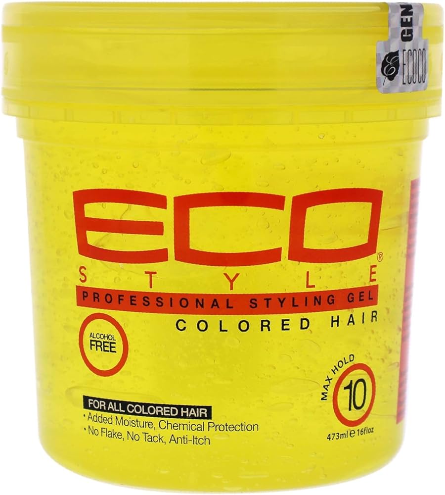 [11218] Eco styler Styling Gel Colored Hair Yellow 16oz