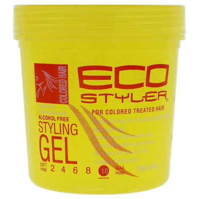 Eco styler Styling Gel Colored Treated Hair Yellow 24oz