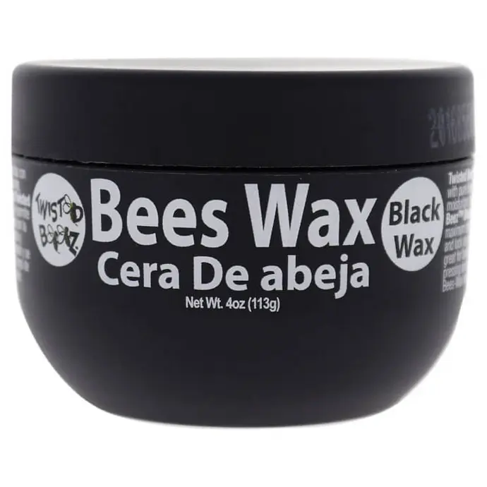 Ecoco Twisted Bees Duo Pack Black Wax & Protein Styling Gel 