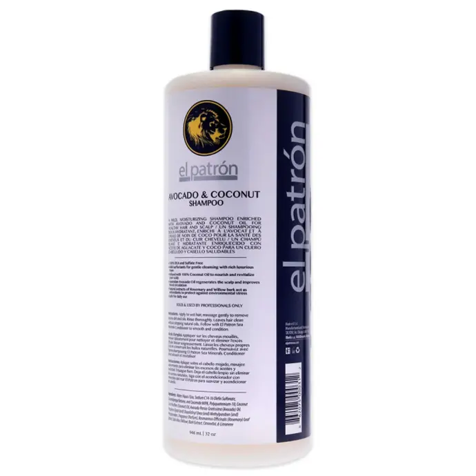 El patron Coconut & Avocado Shampoo 12oz