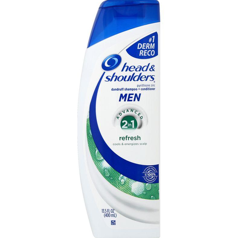 Head & Shoulders Dandruff Shampoo+Conditioner Advanced 2in 1 Refresh for Men 13.5oz