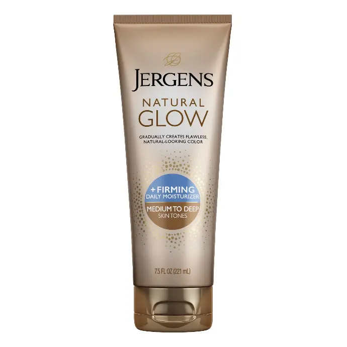 Jergens Body Cream Natural Glow Daily Moisturizer Skin Firming 7.5fl.oz