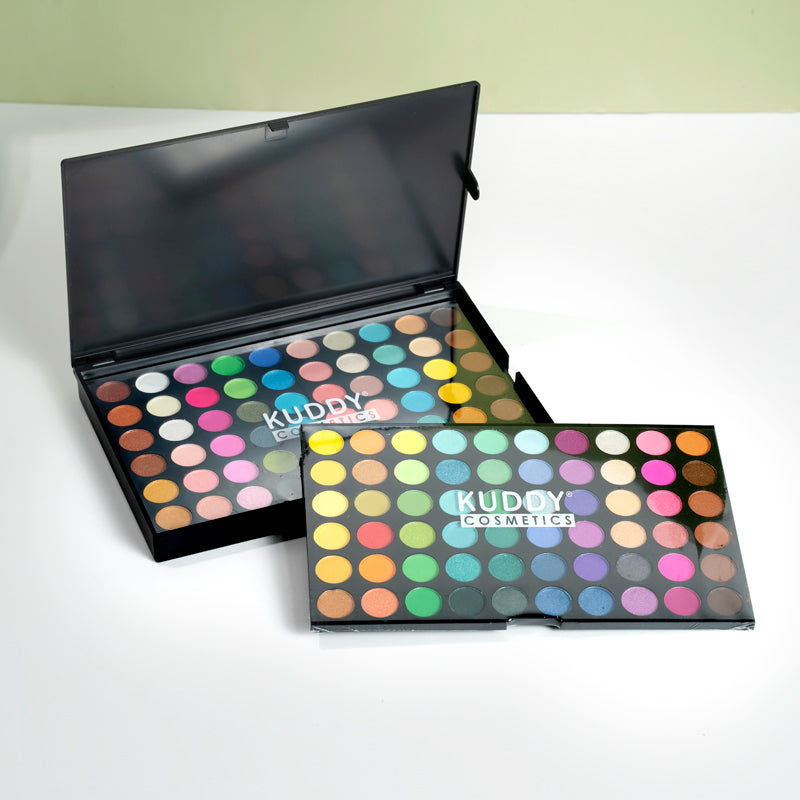 [11719] Kuddy Eyeshadow & Lipstick Pallete Black 