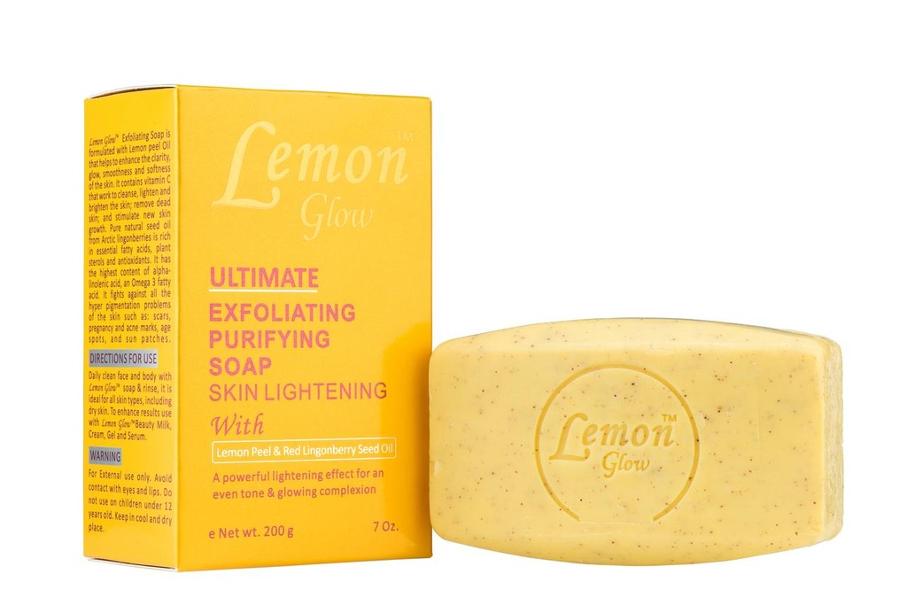 Lemon Glow Ultimate Exfoliating Purifying Soap 200gr