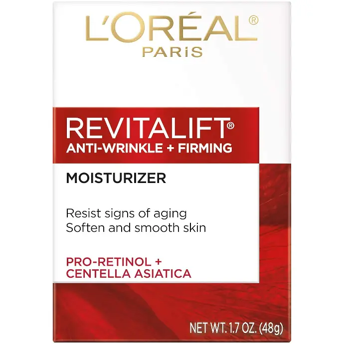 L'Oreal Day Moisturizer Cream RevitaLift Anti Wrinkle + Firming Cream 1.7oz