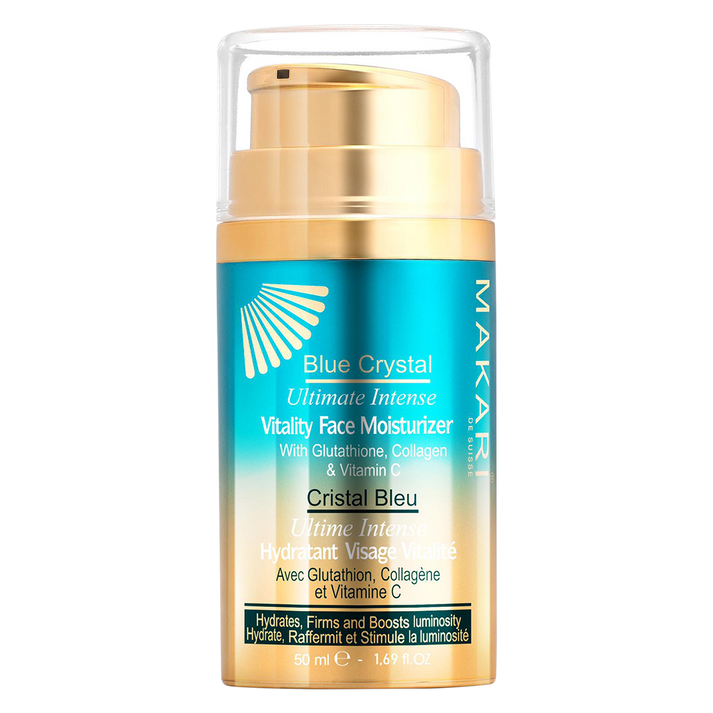 [21033] Makari Blue Crystal Vitality Face Moisturizer Cream 50ml