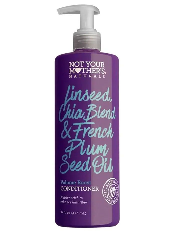 NYM Volume Boost Conditioner Natural Lineseed Chia & French Plum Seed 16oz