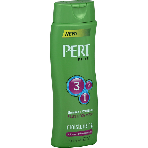 Pert Plus 3 in 1 Shampoo + Conditioner Plus Body 473ml