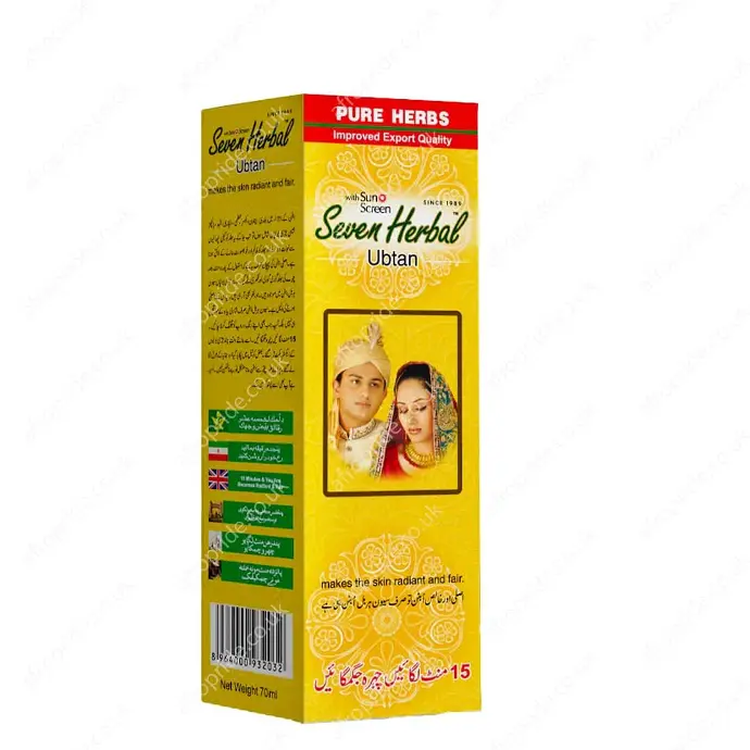 Seven Herbal Ubtan For Radiant Skin and Fair