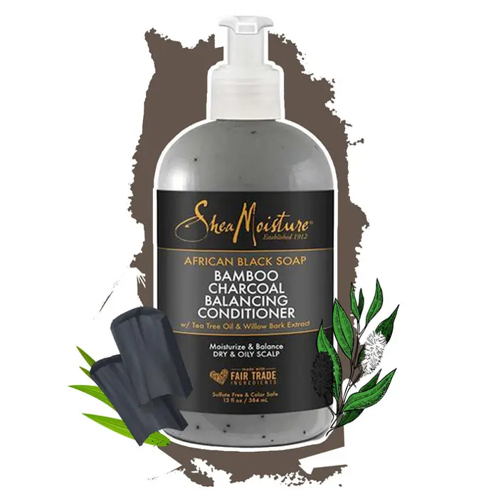 Shea Moisture African Black Soap Balancing Conditioner 384ml