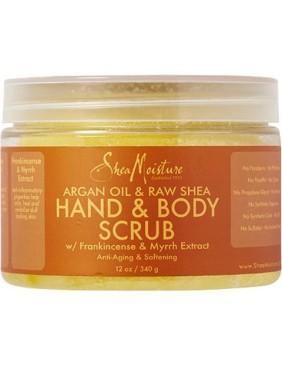 Shea Moisture Argan Oil & Raw Shea Hand & Body Scrub 340g