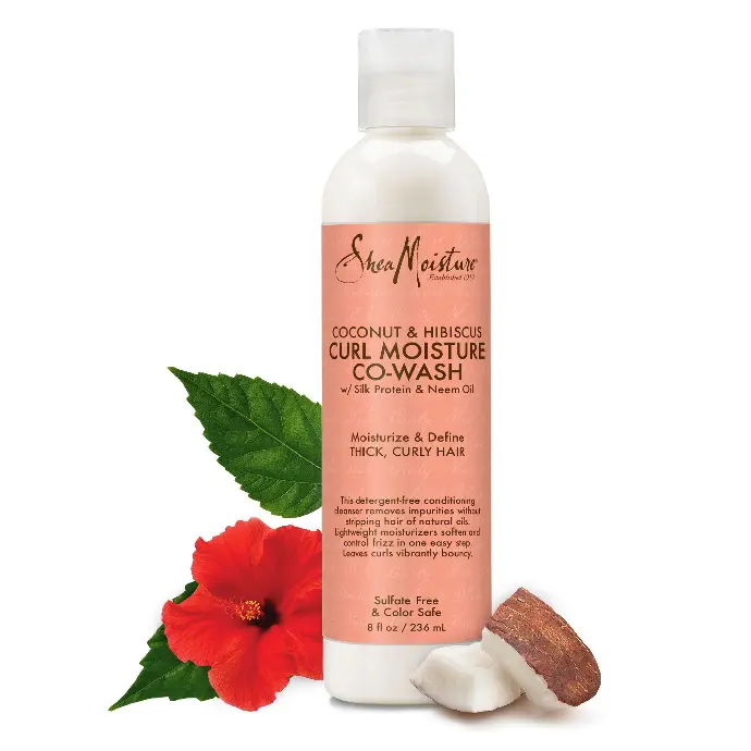 Shea Moisture Coconut & Hibiscus Co-Wash Conditioning Cleanser 236ml