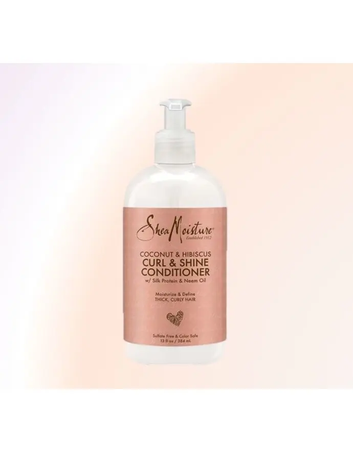 Shea Moisture Coconut & Hibiscus Curl & Shine Conditioner 384ml