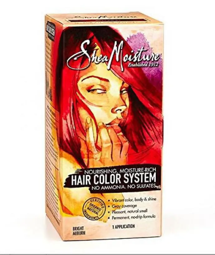 Shea Moisture Hair Color System Bright Auburn 